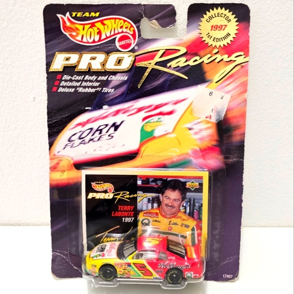 HOT WHEELS Pro-Racing Terry Labonte Collector 1997 1st Edition Car Model - Picture 1 of 16